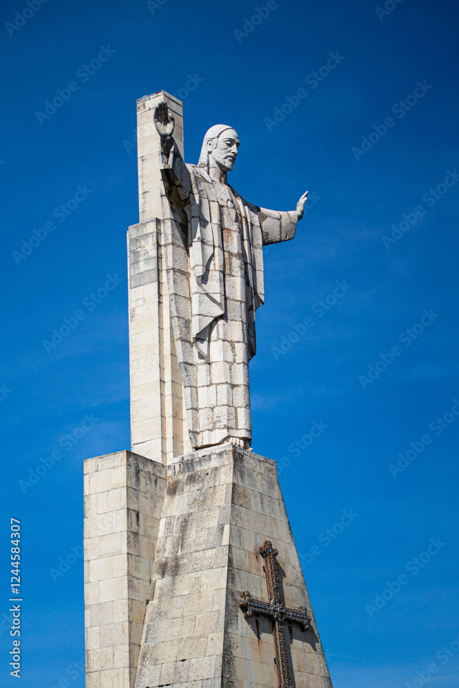 Sacred Heart of Jesus monument in Oviedo, Spain Sacred Heart of Jesus monument in Oviedo, Spain