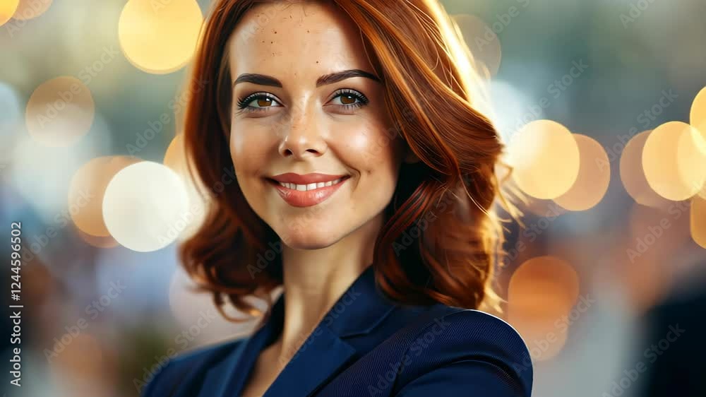 Confident businesswoman captivates a diverse crowd with her expert insights, igniting inspiration at the conference stage. Confident businesswoman captivates a diverse crowd with her expert insights, igniting inspiration at the conference stage.