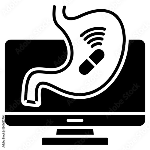 Capsule endoscopy icon

