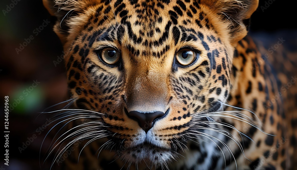Majestic Leopard Stalks through the African Savannah as Dusk Descends, Showcasing the Cats Sleek Form and Regal Presence amidst the Fading Suns Warm Amber Glow. Majestic Leopard Stalks through the African Savannah as Dusk Descends, Showcasing the Cats Sleek Form and Regal Presence amidst the Fading Suns Warm Amber Glow.