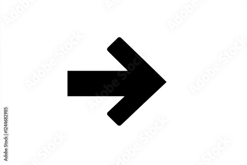 Black arrow pointing to the right