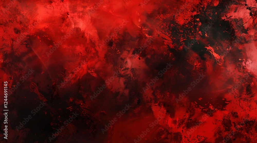 Fototapeta premium Abstract Red And Black Texture Background