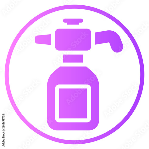 sprayer gradient icon