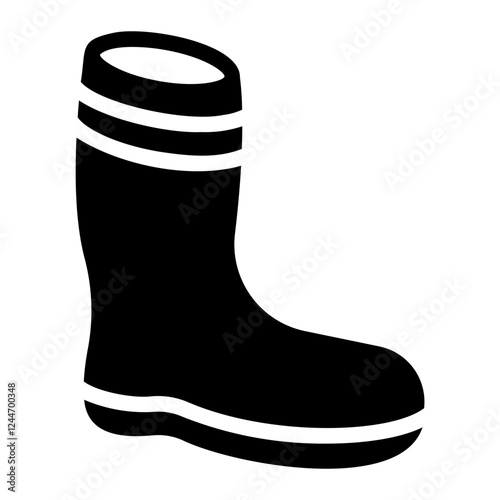 boot glyph icon