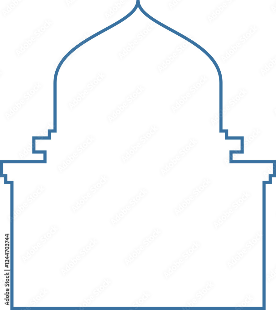 Cultural Mosque Illustrations: Traditional Islamic Art Cultural Mosque Illustrations: Traditional Islamic Art