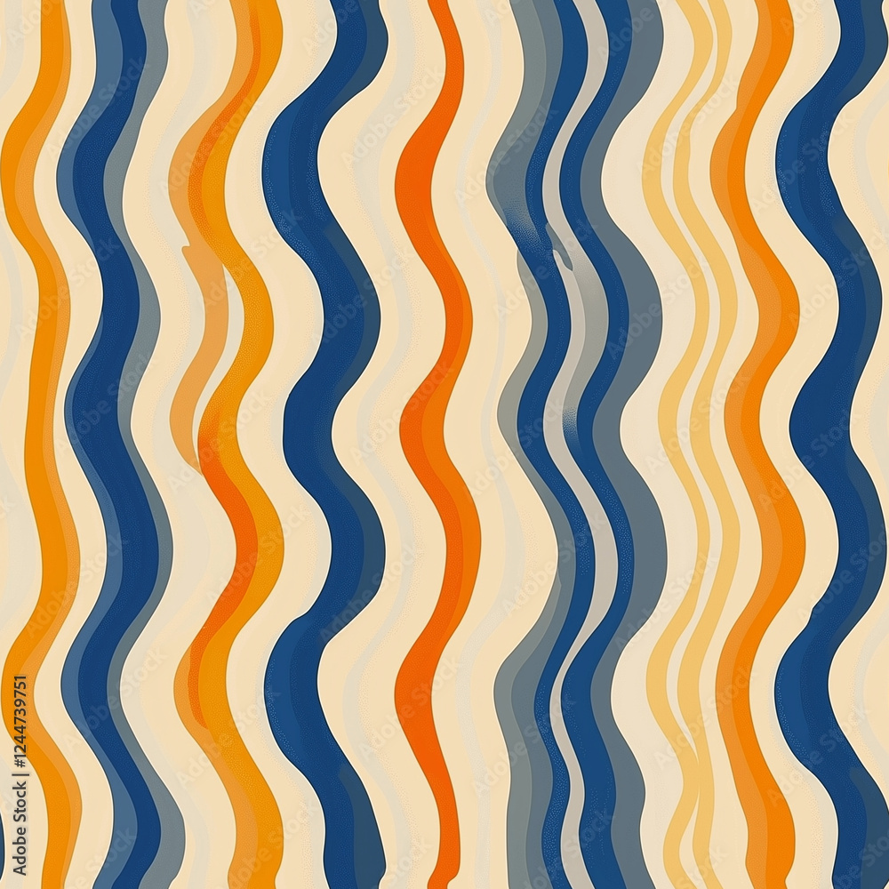 Retro seamless pattern - colorful nostalgic background design Retro seamless pattern - colorful nostalgic background design
