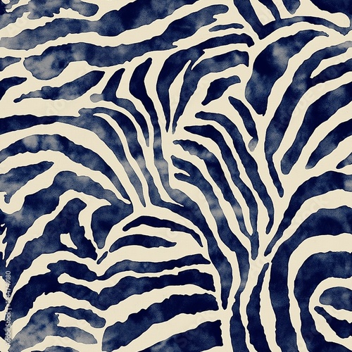 texture of print fabric stripes zebra