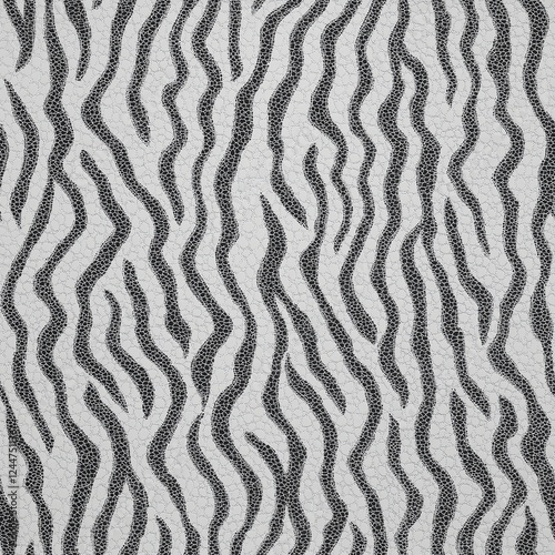 Trendy zebra skin pattern background. Animal fur, background for Fabric design, wrapping paper, textile and wallpaper