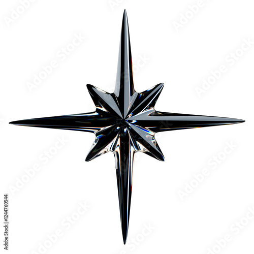 Y2K Star Burst 3D Glass Dispersion