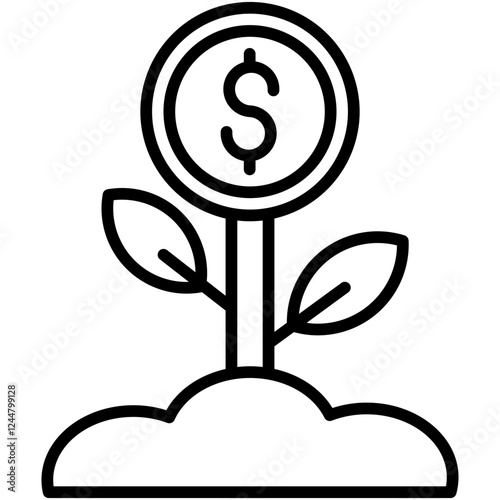 Green Investment Icon