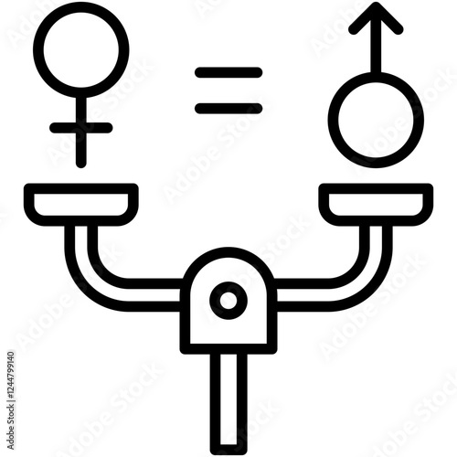 Gender Equality Icon