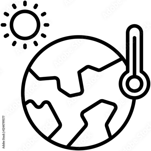 Climate Change Icon