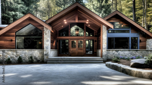 Modern Wooden House Stands ...