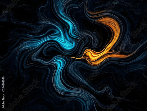 Abstract Background with Bl...