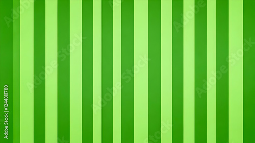 Green Vertical Stripes Back...