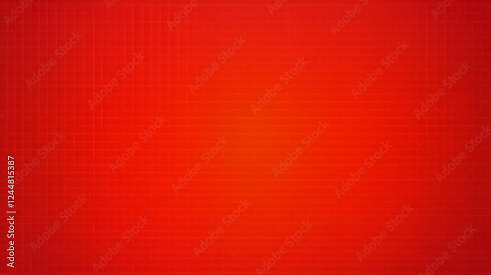 Fototapeta premium Red Grid Background Creates a Vibrant and Modern Design with a Subtle Gradient Effect