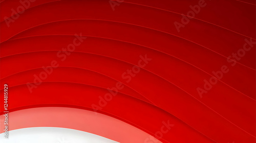 Abstract Red Background wit...