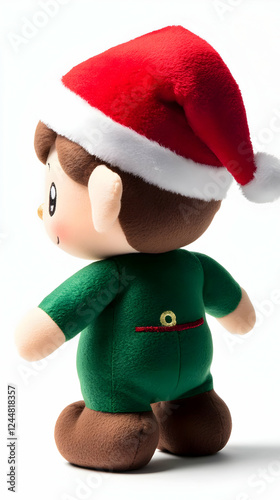Plush Toy Wears Green Outfi...