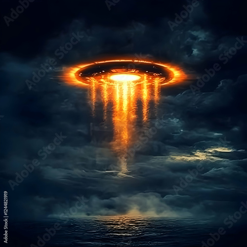 UFO Descends Dramatically O...