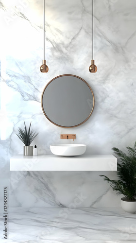Modern Bathroom Interior De...