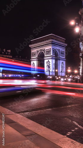 Triumphal Arch Illuminates ...