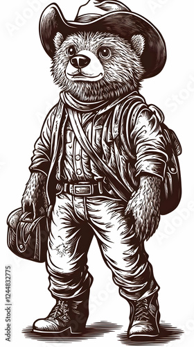 Adventurous Bear Traveler E...