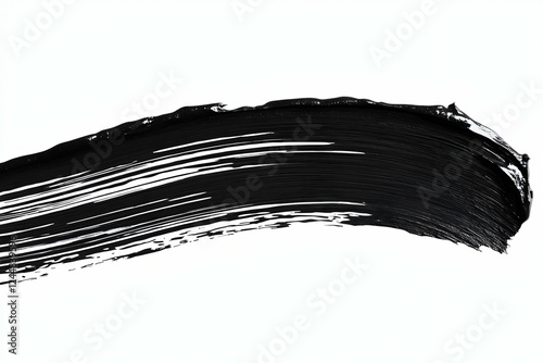 Black Paint Stroke Curves D...