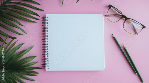 Blank Spiral Notebook with ...