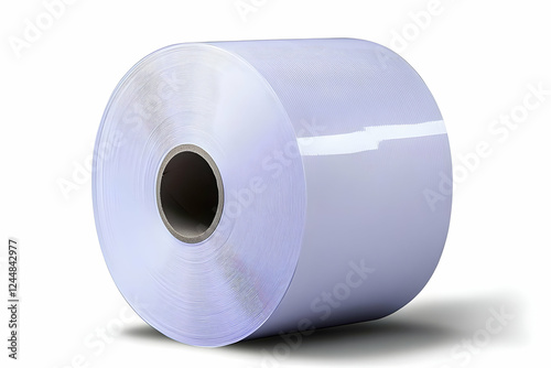 Large Roll of White Plastic...
