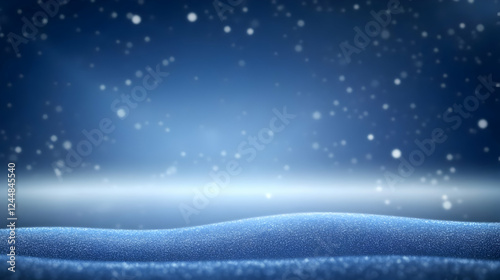 Sparkling Snow Dusts Gently...
