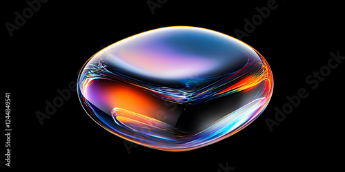 Iridescent Orb Shimmers wit...
