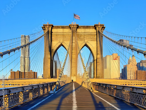 Suspension Bridge Stands Ta...