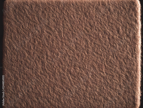 Close-Up of Brown Fabric Te...