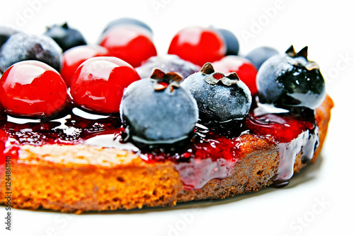 Delicious Cake Topped with ...