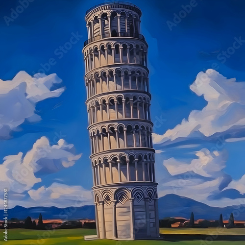 Leaning Tower stands tall a...