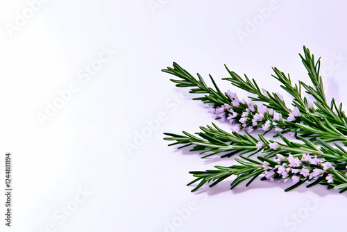 Fresh Rosemary Sprigs with ...