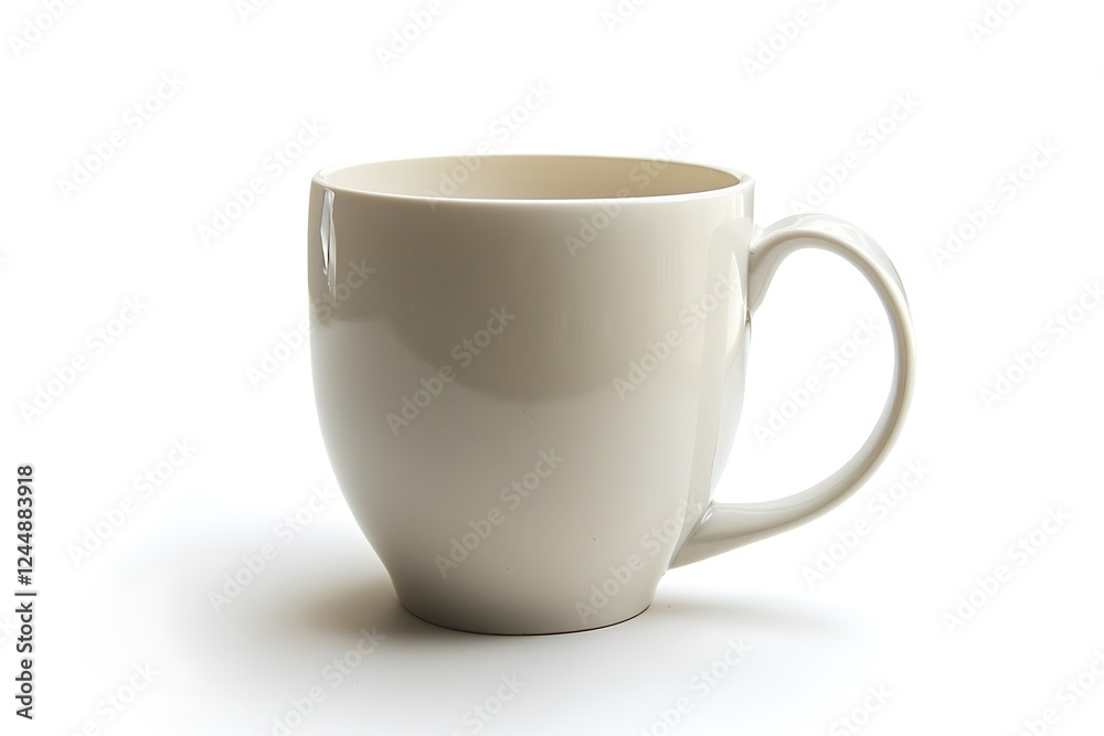 Mug isolated on white background