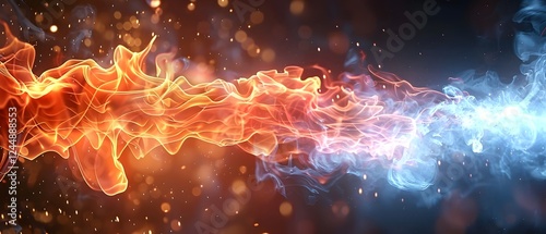 Light blue tone background with texture and pattern.