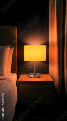 A Cozy Bedroom Lit by a War...