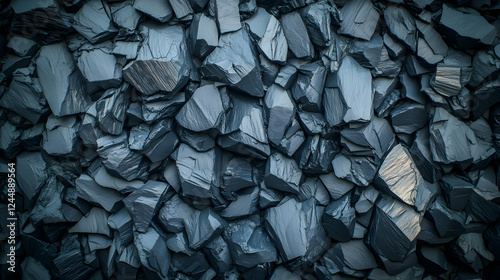 Dark Gray Rock Formation Cr...