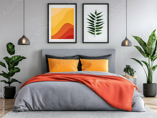 Modern Bedroom Interior Des...