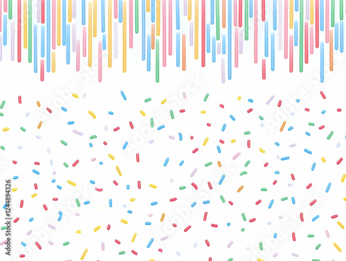 Colorful Sprinkles Scattere...