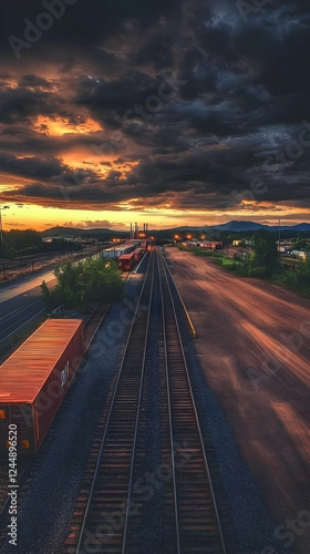 Train Tracks Stretch into I...