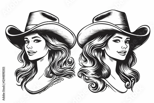 Monochrome Illustration of ...