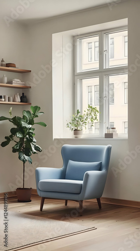 Modern Living Room Interior...