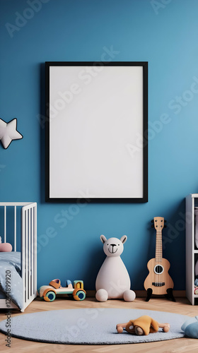 Empty Frame Mockup in Playf...