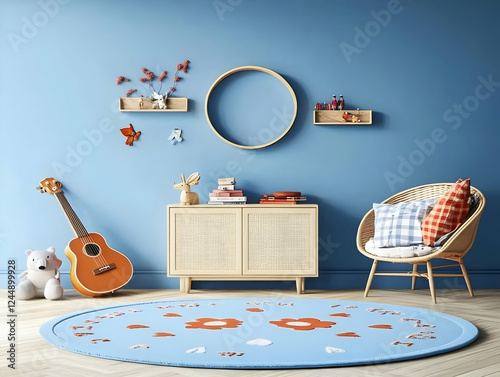 Playful Children's Room Int...
