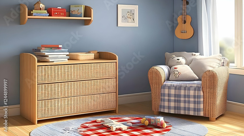 Cozy Child's Bedroom Interi...