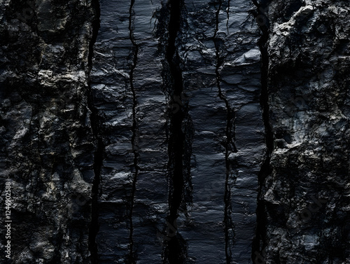 Dark Rock Formations Create...