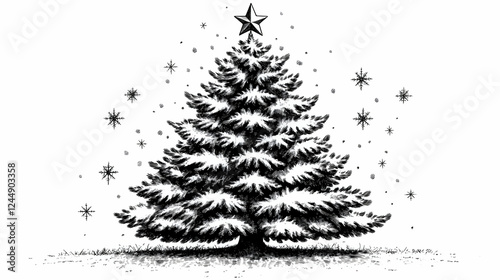 Christmas Tree Illustration...